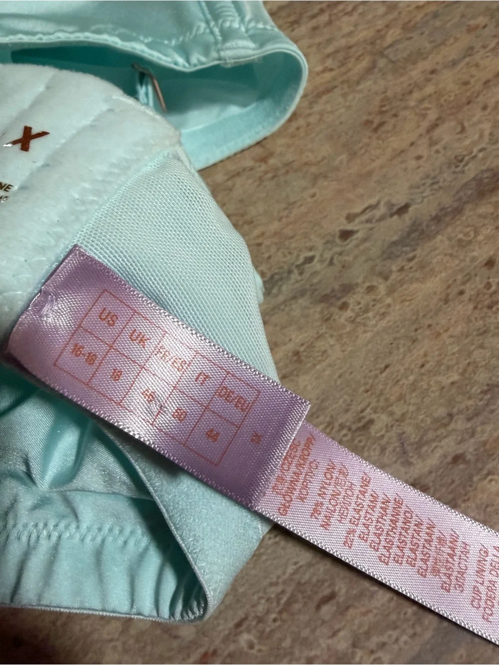 NWOT Savage X Fenty by Rihanna Light Aqua Wireless Bralette - Size 1X (16-18)